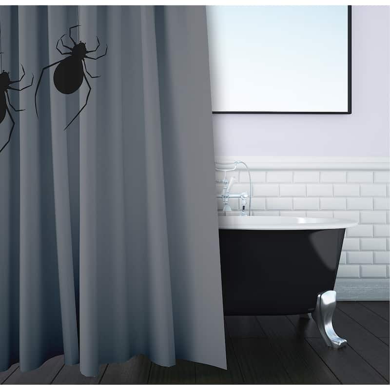 Hanging Spiders Shower Curtain