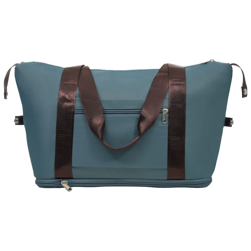 3 Piece Carry on Luggage Set, ABS Hardshell Lightweight Durable Suitcase with Wheels and Duffel Bag & Toiletry Bag, for Travel