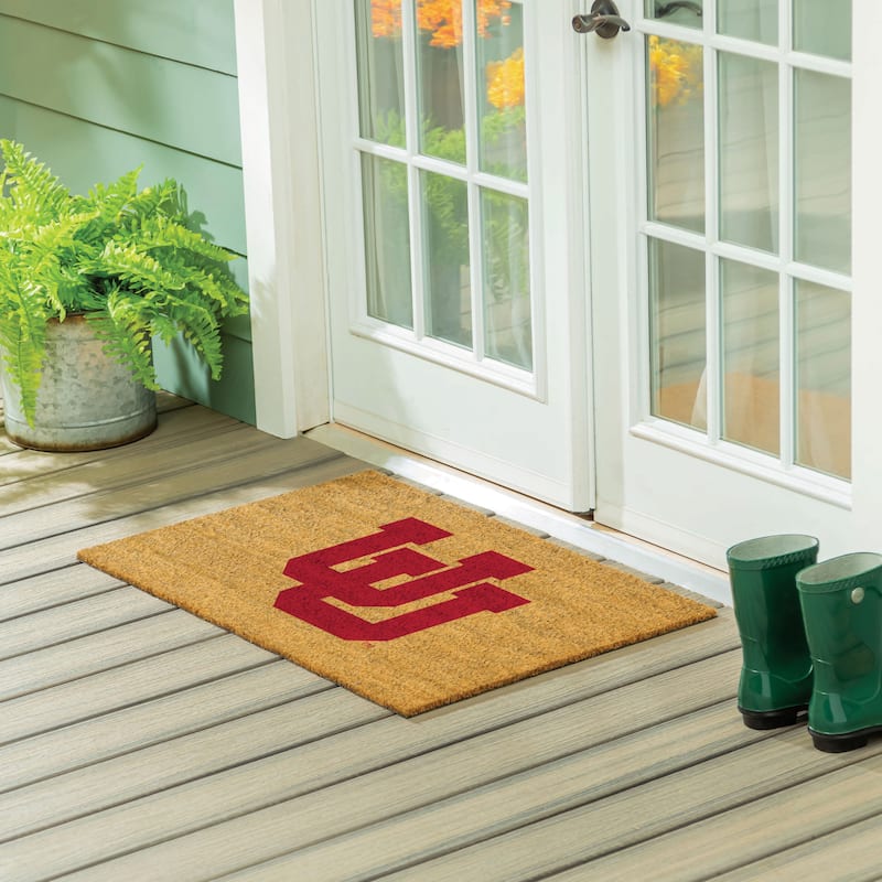 University of Utah Full Color Indoor/Outdoor Coir Mat - 36" x 24"