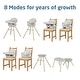 preview thumbnail 11 of 18, Moa 8-in-1 High Chair - Classic Green