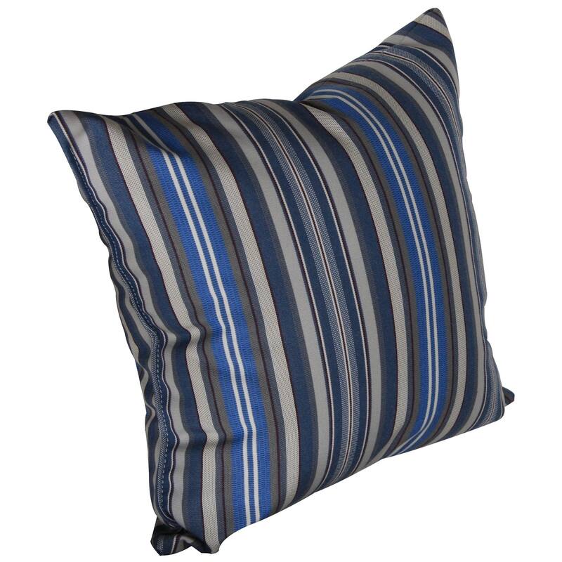 Pillow - 15" x 15" - Blue Stripe