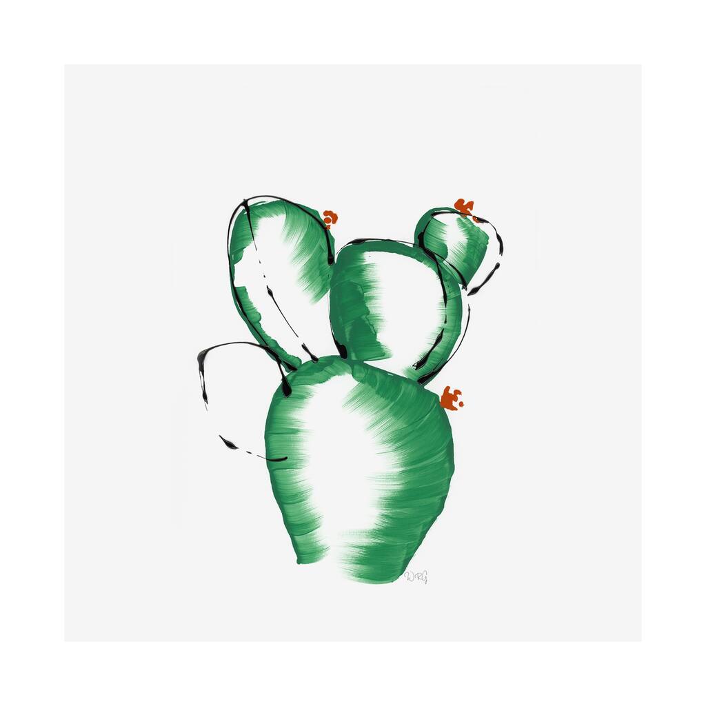 Cactus II (30 x 30) Canvas Art Print