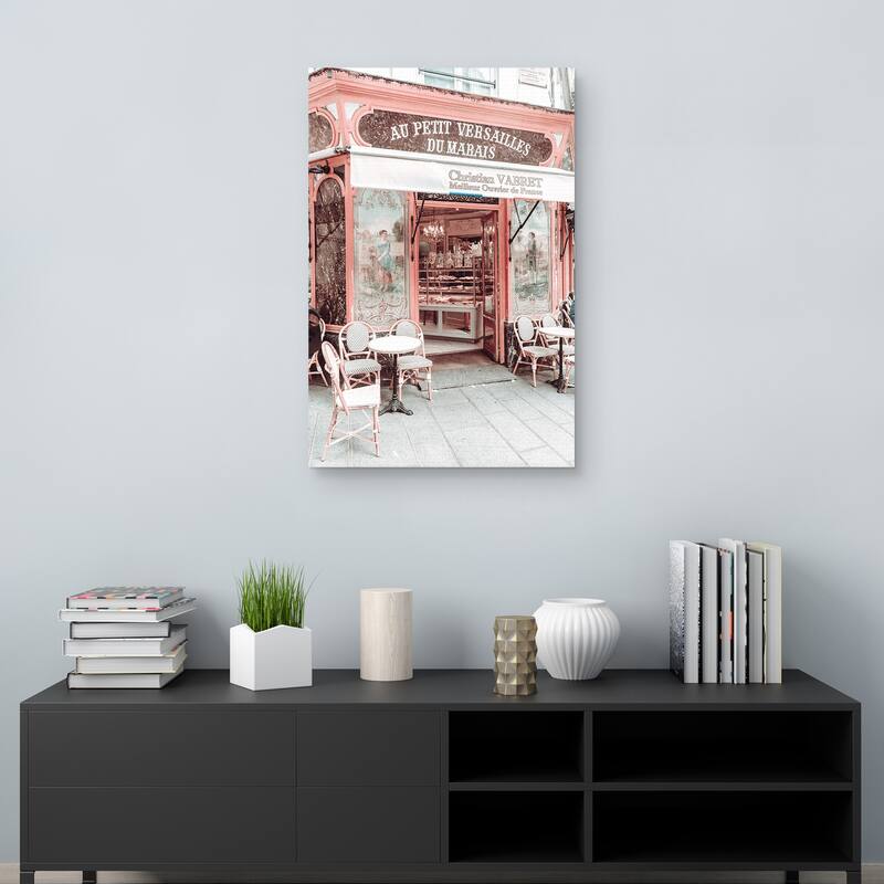 Au Patit Versailles by Heather Loriece Canvas Art Print
