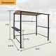 preview thumbnail 9 of 13, Outdoor Steel Frame Grill Gazebo Canopy Barbecue Shelter