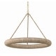 preview thumbnail 1 of 4, Crystorama Lighting Group OAK-7538 Oakley 8 Light 32" Wide LED Ring Soft Gold
