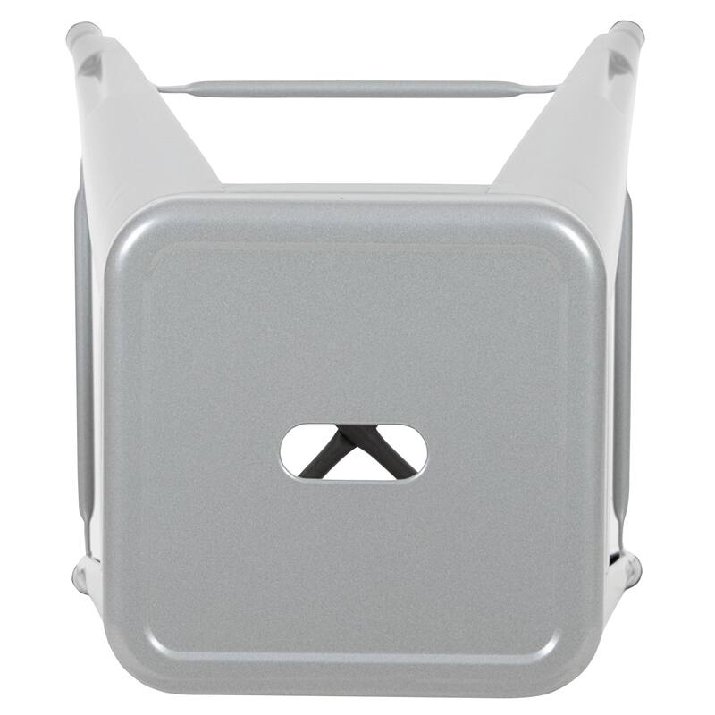 Metal 30-inch High Indoor Stackable Bar Stool (Set of 4)