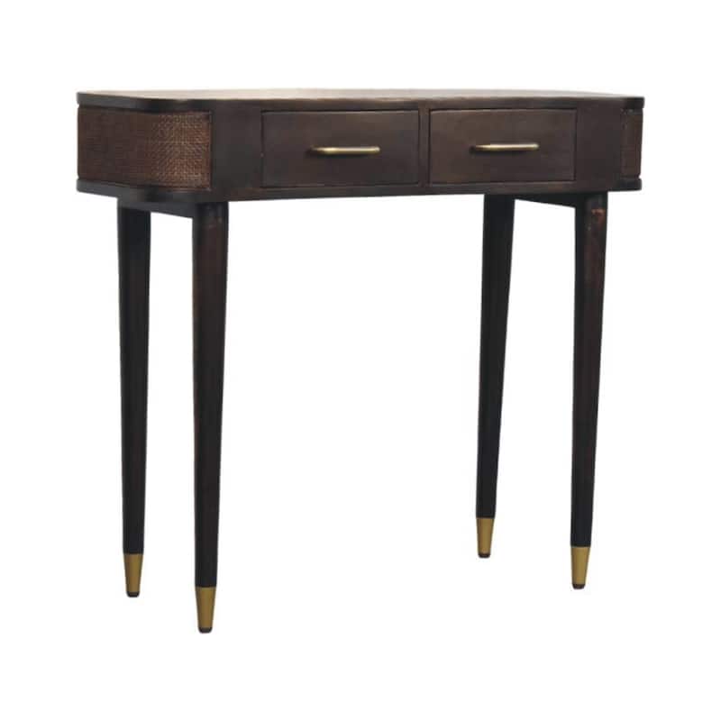 Artisan Furniture Solid Wood Belmont Console Table,Brown,1-Drawer