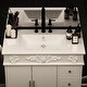 preview thumbnail 7 of 9, Bathroom Vanity Sink Combo White Cabinet Vanity Ceramic Vessel Sink
