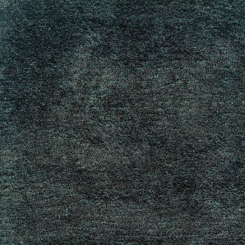 HomeRoots Solid Color Shag Rectangle Area Rug - 62.99 in. x 38.98 in. x 1.60 in.