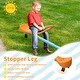 preview thumbnail 4 of 7, Outdoor Kids Spinning Seesaw Sit and Spin Teeter Totter Outdoor Playground Equipment Swivel Teeter Totter for Backyard