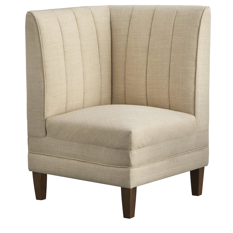 Lifestorey Kerrington 2-Piece Channel Back Upholstered Bench Set