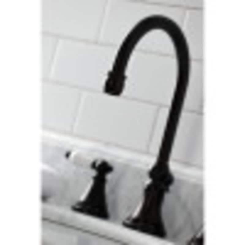 Kingston Brass Governor 1.2 GPM Deck Mounted Bathroom Faucet with
