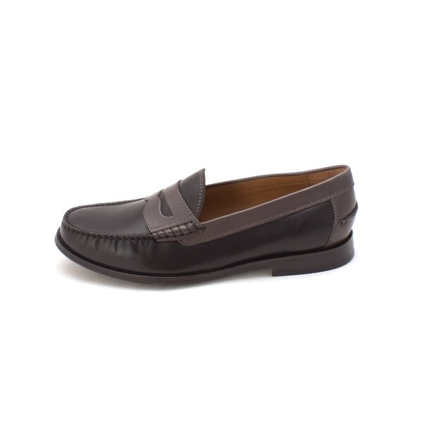 Cole Haan Mens Pinch Classic Penny Leather Closed Toe Penny Loafer - 8.5