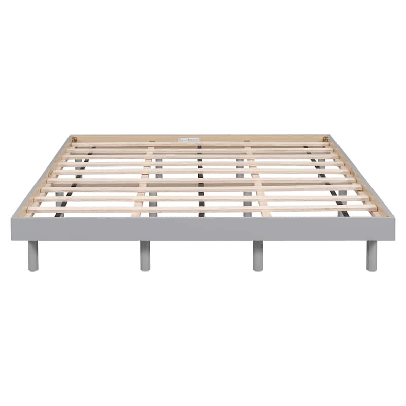 Modern Design Floating Platform Bed Frame