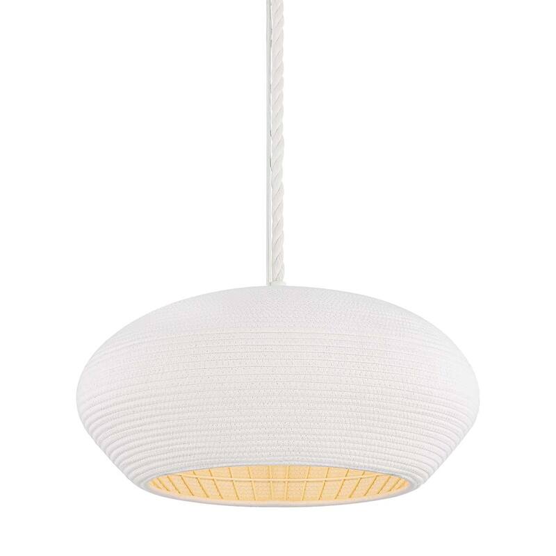 Hudson Valley Lighting 2224 Ferndale 24" Wide Pendant - Gesso White