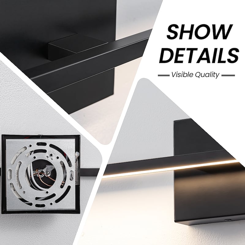 Modern Vanity Lighting Fixtures 24/30/39 inch Bathroom Vanity Lights Over Mirror Wall Sconce for Bathroom