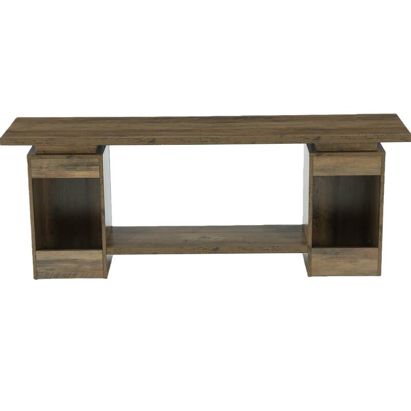 63" TV Stand for 55/60/65/75-Inch TVs Rustic Extra Long Media TV Console
