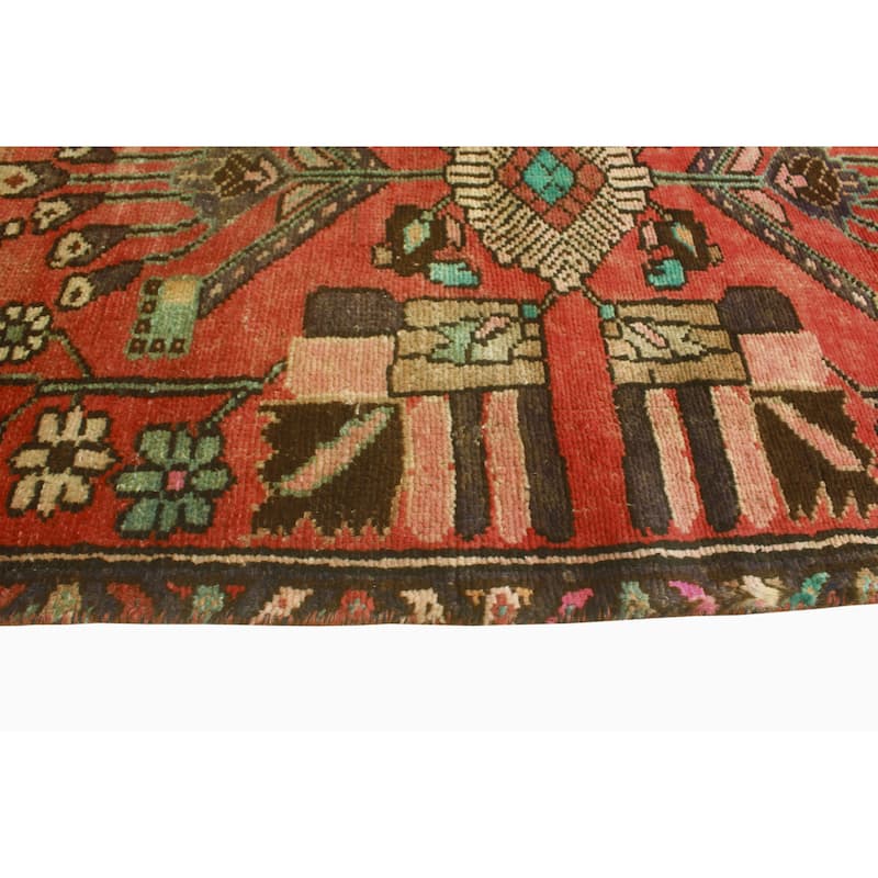 Noori Rug Fine Vintage Distressed Hrocby Rust/Beige Runner - 2'6" x 13'3"