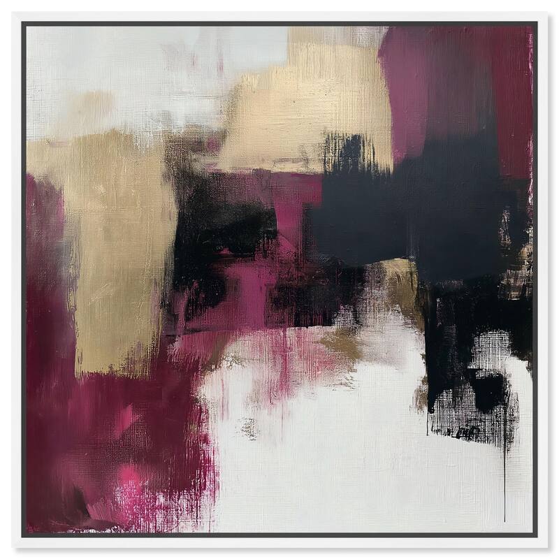 Golden Dusk I Canvas by Art Remedy - White - 30" x 30"