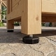preview thumbnail 55 of 93, 100% Solid Wood Outdoor Kitchen Cabinet Set, Modular Patio BBQ Island Sideboard Buffet Pantry