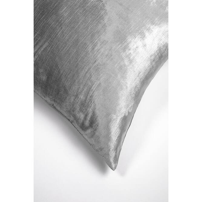 Lia Rayon Velvet Duvet Covoer, Limestone, King