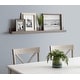 preview thumbnail 4 of 28, Porch & Den Bear Wood Holder Ledge Floating Wall Shelf