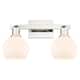 Option Polished Nickel / Matte White