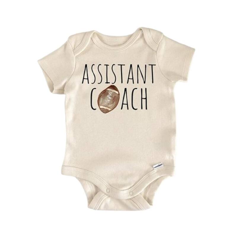 Football Fall Gameday - Baby Boy Girl Clothes Infant Bodysuit Funny Cute Newborn - White - Newborn