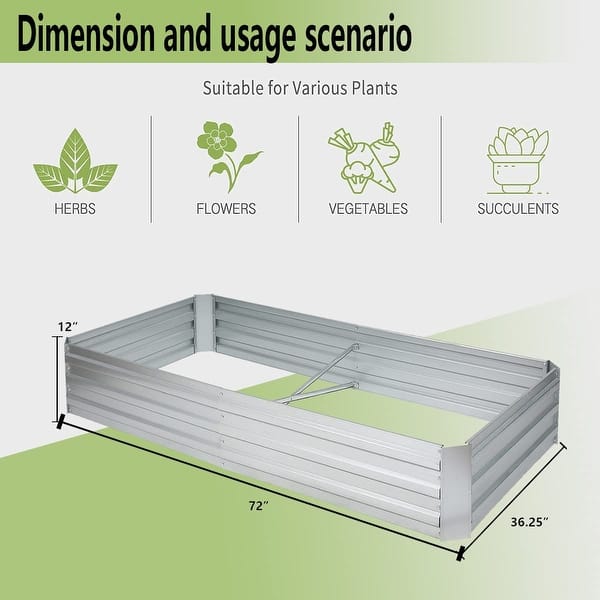 4 in. D x 5 in. H x 17.5 in. L Flatware Caddy with 3 Galvanized 4-Cups 4 in. D x 5 in. H x 17.5 in. L Flatware Caddy with 3 Galvanized 4-Cups