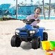 preview thumbnail 5 of 7, Kids Electric ATV Quad Ride On Car Toy ,Equipped with a stable 6V motor- Blue
