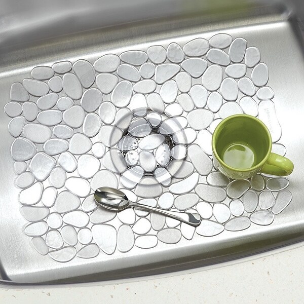 Shop InterDesign 60660 Pebblz Kitchen Sink Protector Mat ...