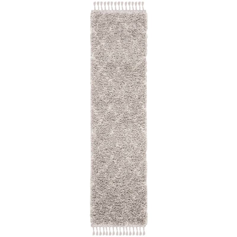 SAFAVIEH Pro Luxe Shag Yuna Moroccan Tassel 2.4-inch Thick