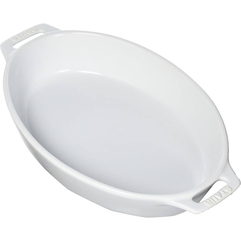 Ceramics Oval Baking Dish,Microwave freezer broiler and oven safe up to