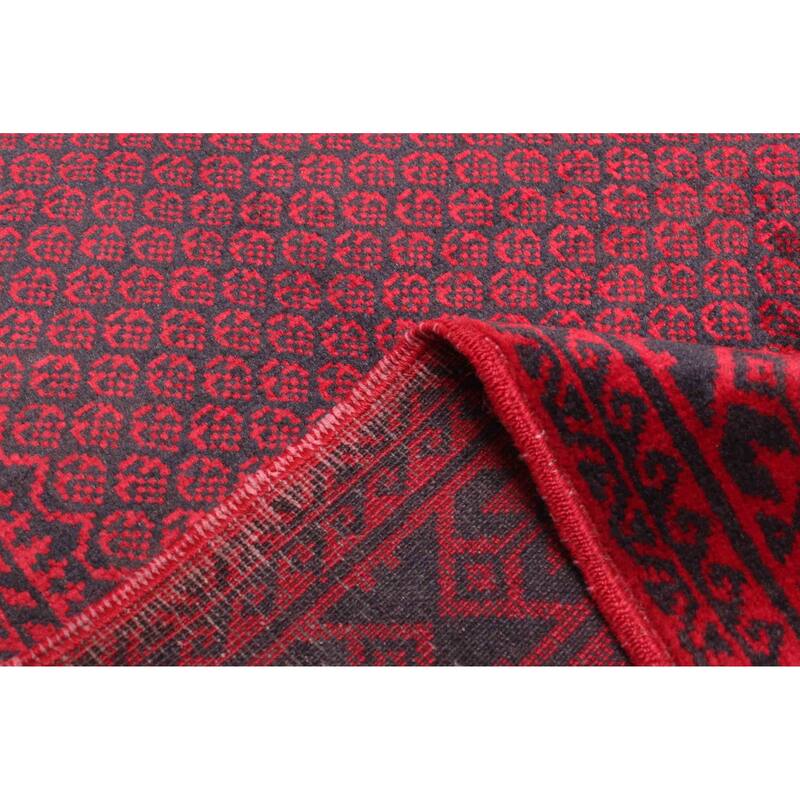 ECARPETGALLERY Hand-knotted Teimani Black Wool Rug - 2'10 x 4'8