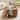 Fully Assembled Round Swivel Storage Ottoman Footstool with Flip-top, Acacia Hardwood Frame
