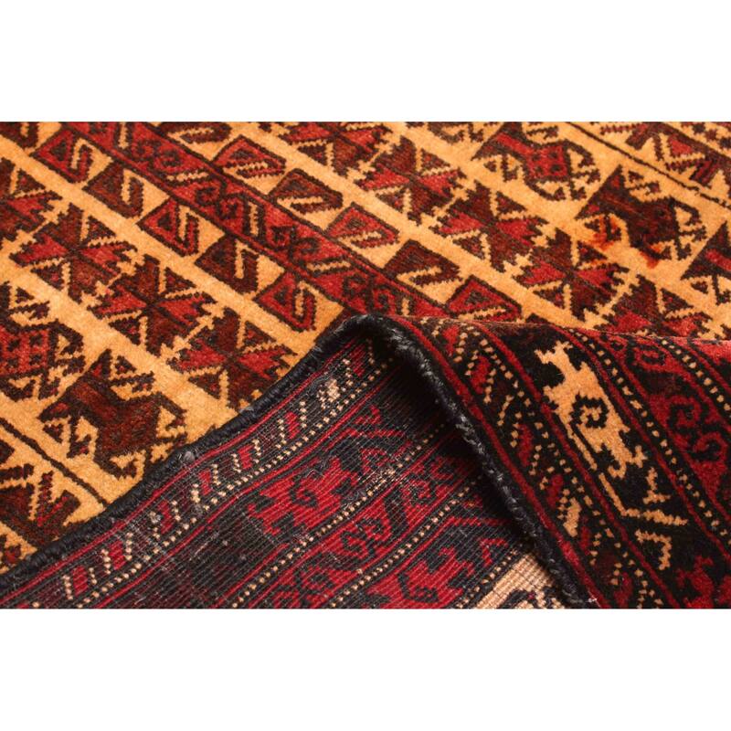 ECARPETGALLERY Hand-knotted Teimani Beige Wool Rug - 2'9 x 4'2