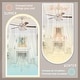 preview thumbnail 18 of 21, Warehouse of Tiffany Praer Washed White 5-blade Lighted Ceiling Fan with Crystal Daisy Bouquet Shade