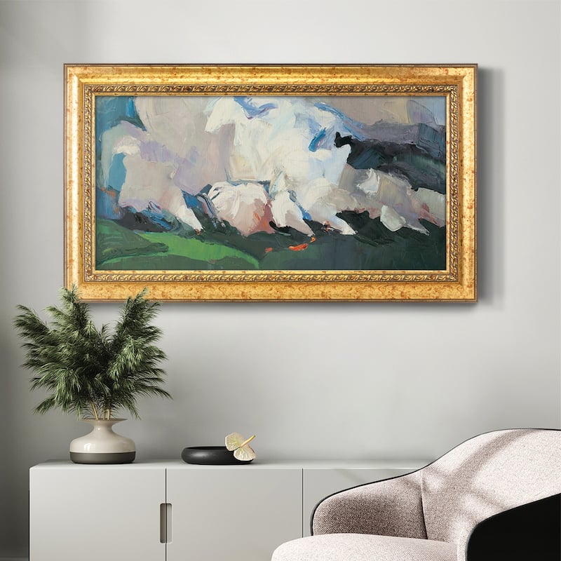 Meadow Valley Fire Premium Framed Canvas- Ready to Hang