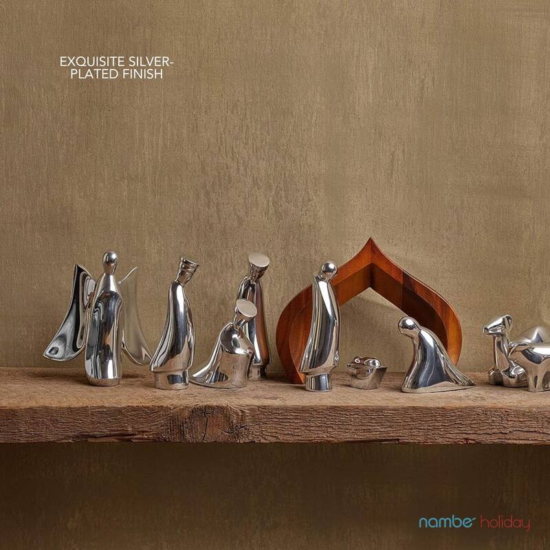 Nambe Nativity Angel - 7 Inch