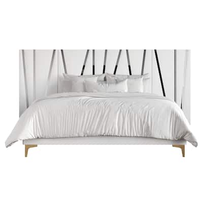 CraftPorch Contemporary Luxury Wall Panel Bed