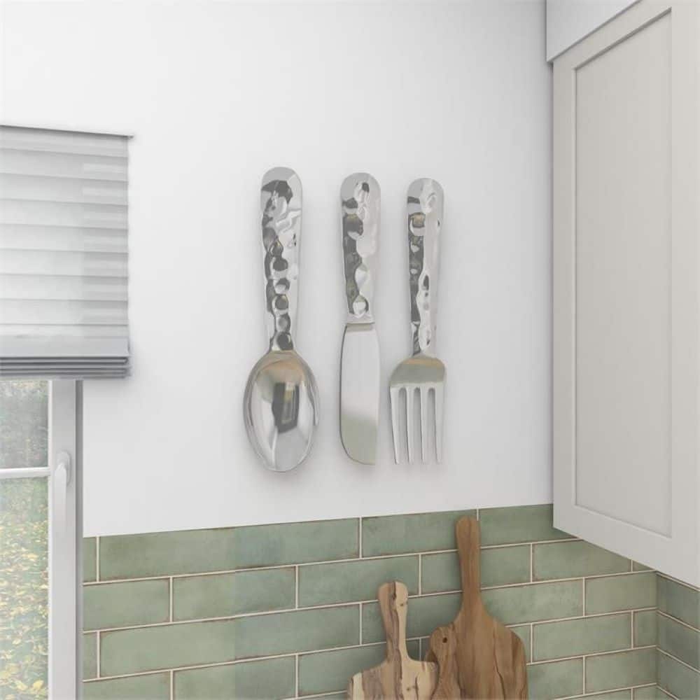 3-piece Cutlery Kitchen Wall Decor Set