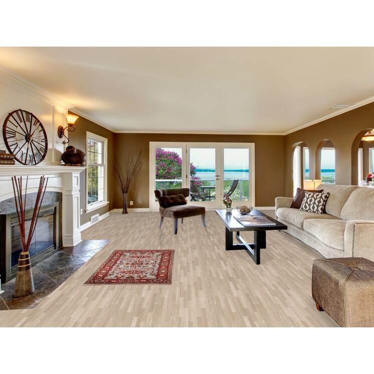 Light Blue Oushak Accent Rug Hand-Knotted Transitional Wool Carpet - 2'10"x 5'0"