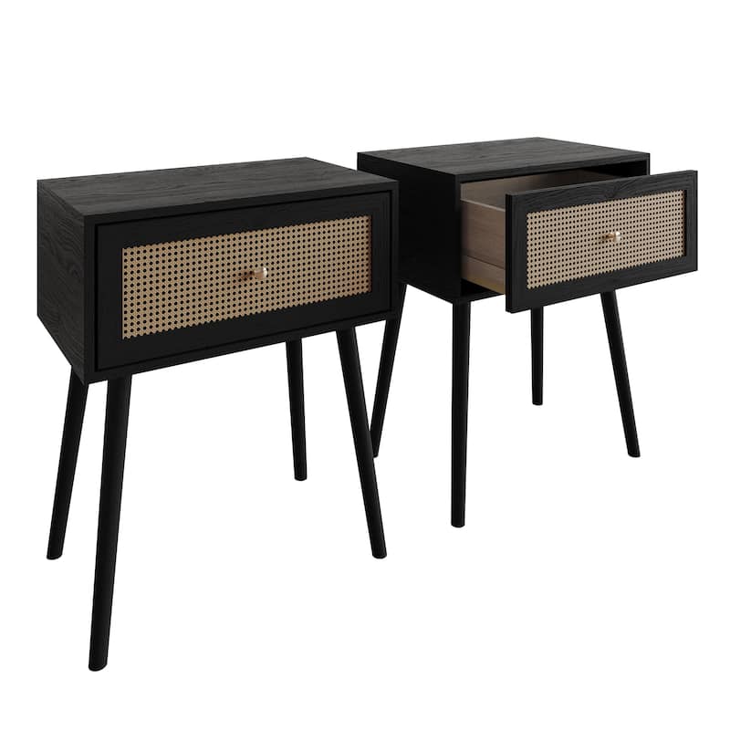 CraftPorch Sophisticated Wall Bed with 2 Nightstand