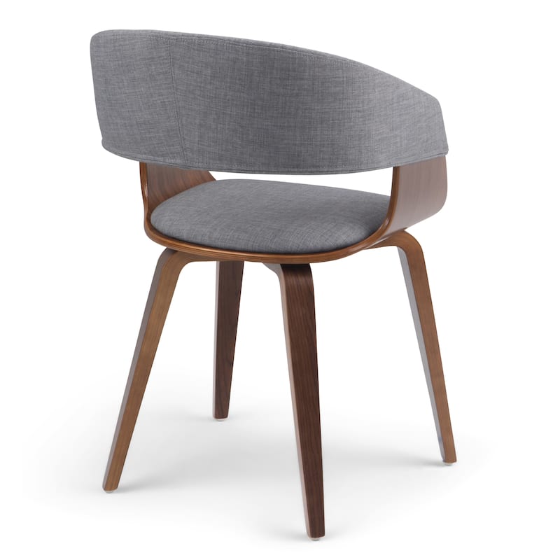 WYNDENHALL Calinda Mid Century Modern Bentwood Single Dining Chair - 20.5"w x 21.7"d x 30.9"h