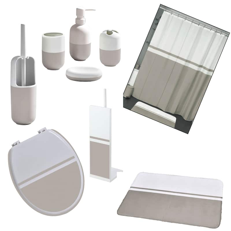 Evideco Freestanding Metal Toilet Tissue Paper Roll Holder Reserve 3 Rolls