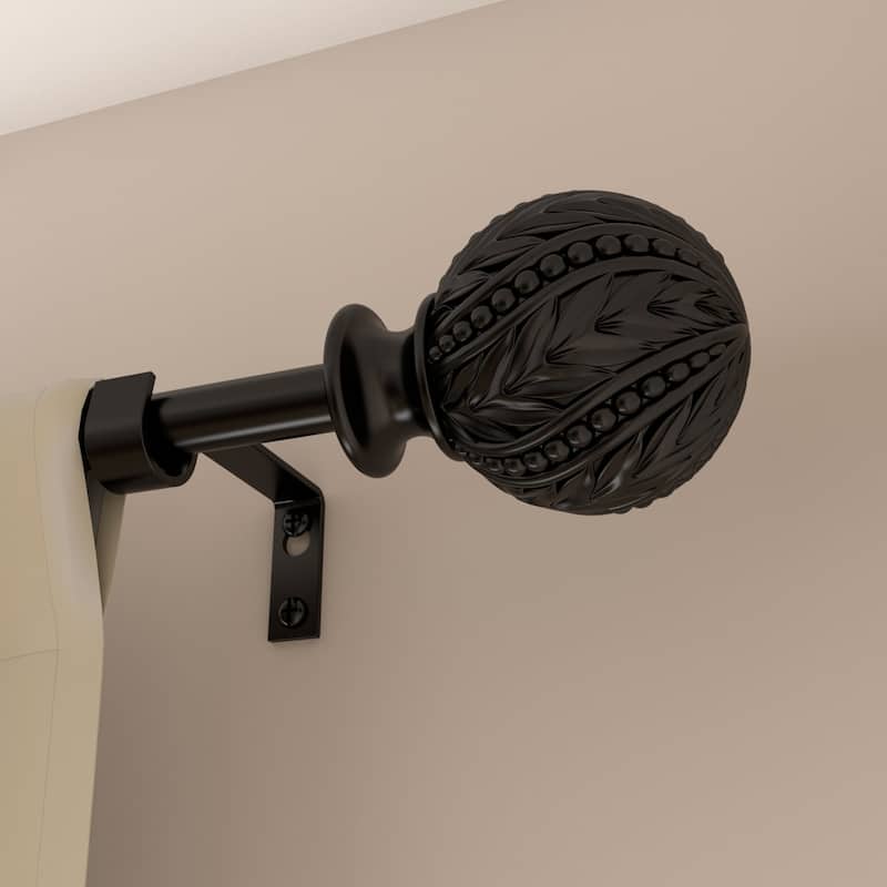 Modern Farmhouse Extendable Curtain Rod with Final Set