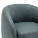preview thumbnail 9 of 46, SEYNAR Modern Glam PU Leather 360 Degree Swivel Accent Armchair Set of 2
