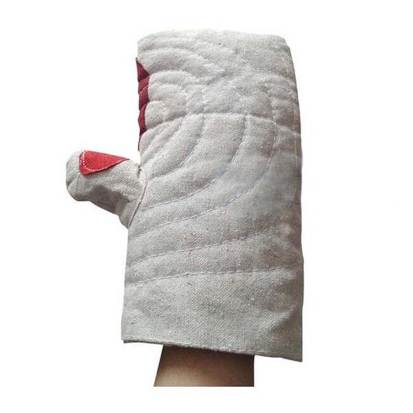 Work Protection Canvas Pure Cotton Gloves Heat Resistant