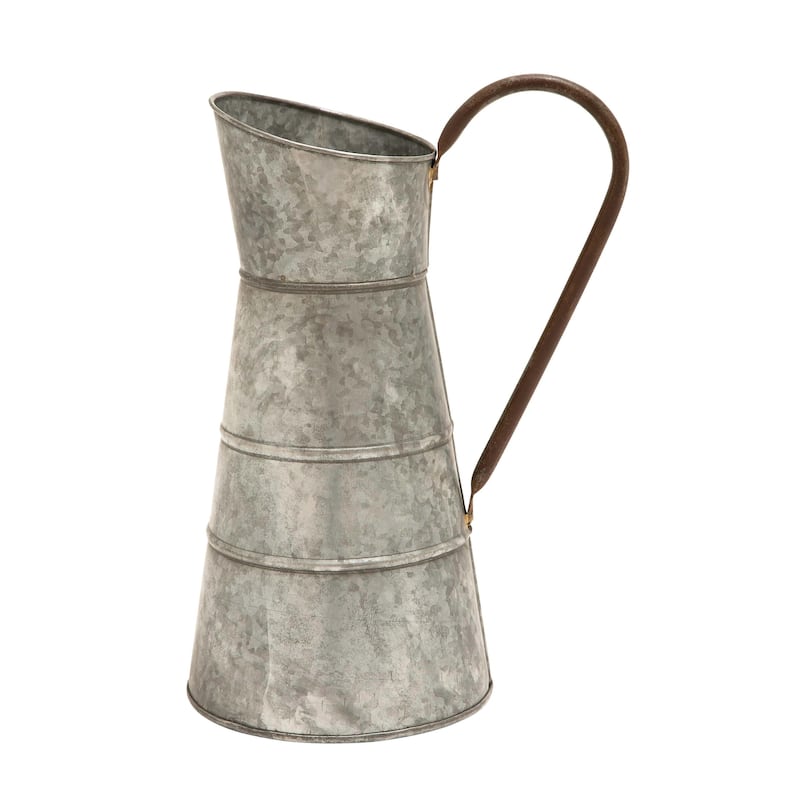 Metal Planter - Roche River Decor - Grey