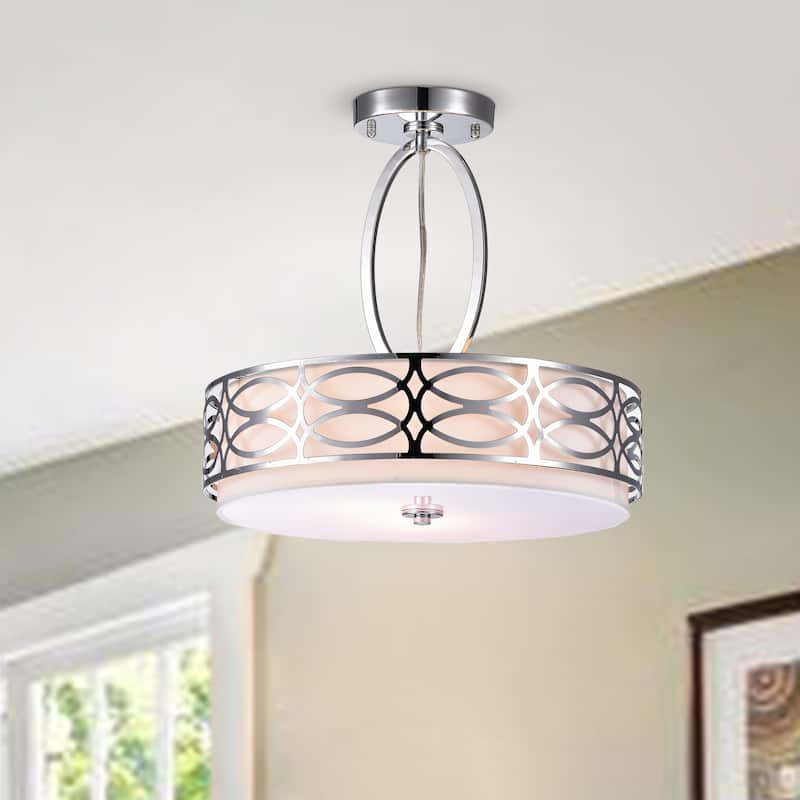 Altreya 3 - Light Drum Semi Flush Mount